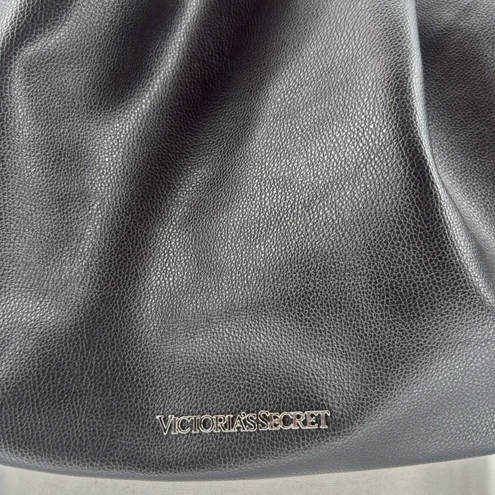 NWT Victoria's Secret Black Fringe Backpack